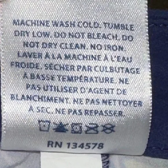 Men's Vineyard Vines Dolphin Fish Wave Laser Cut Board Shorts Style 1M0405 SZ 28 - Picture 6 of 7